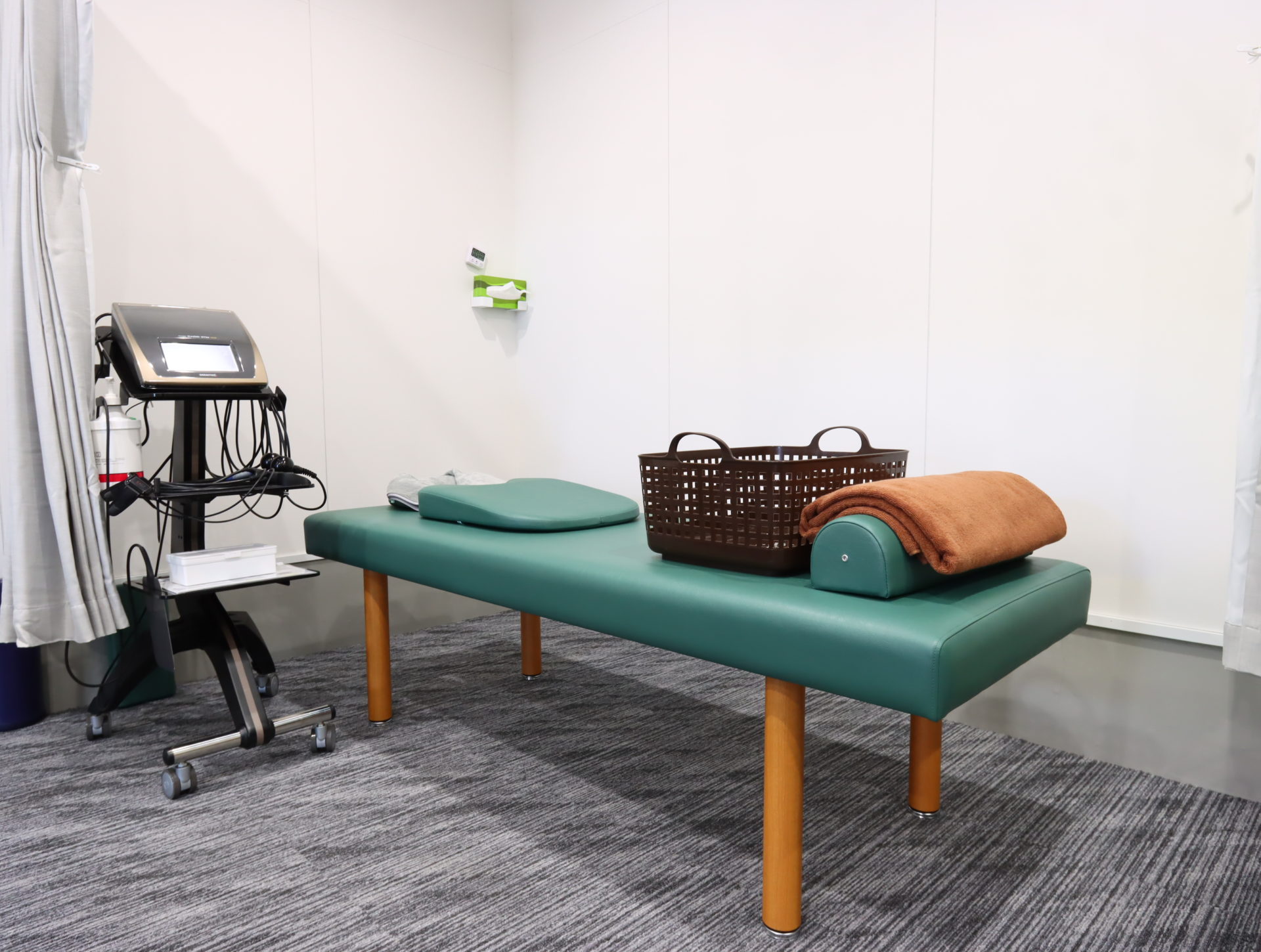 施術ベットの写真